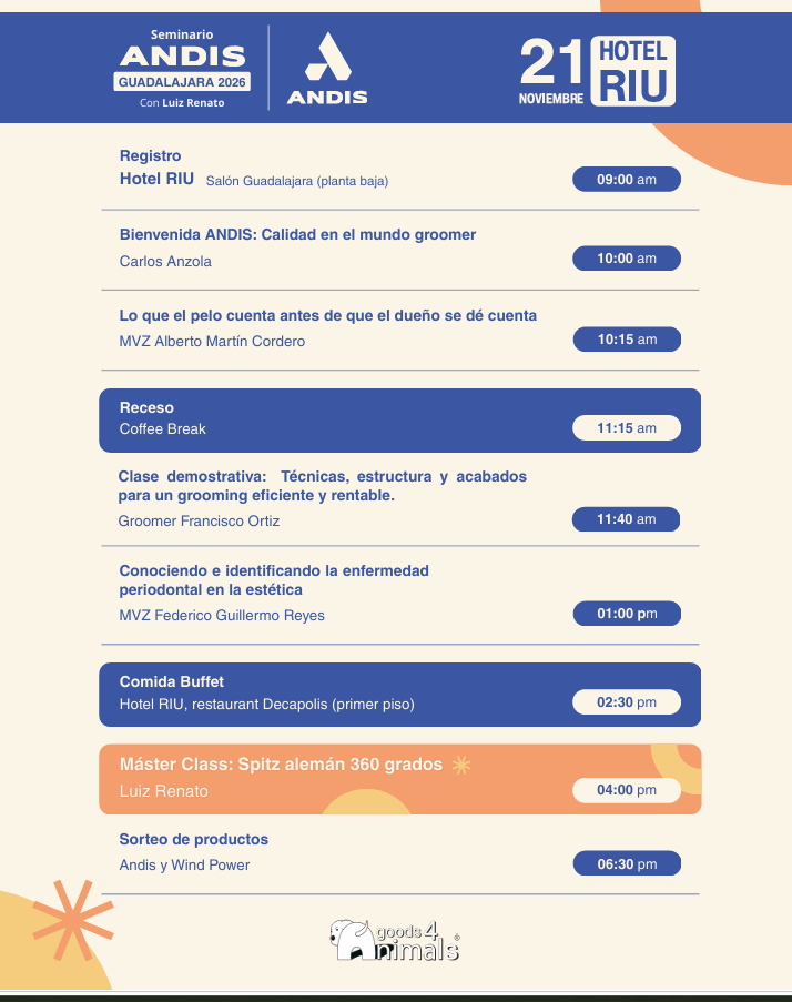 Boleto Seminario Andis 2026