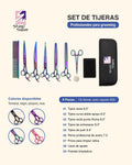 Set de 5 Tijeras